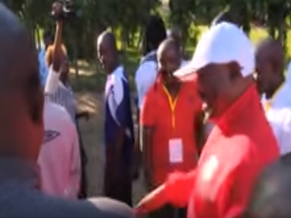 Burundi President Drops Suit For Sports Wear