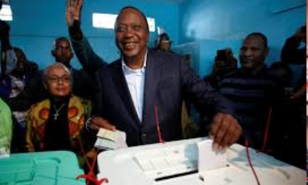 Kenyatta Leading With 98% In Kenya Presidential Election Re-Run